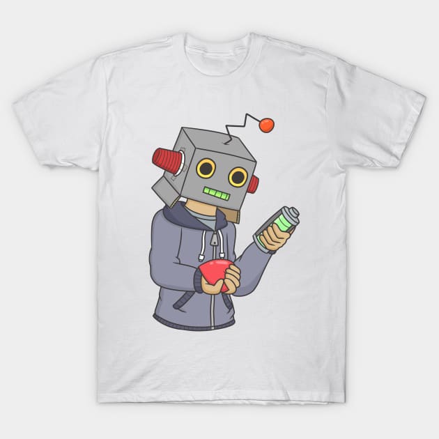 Robotic T-Shirt by KammyBale